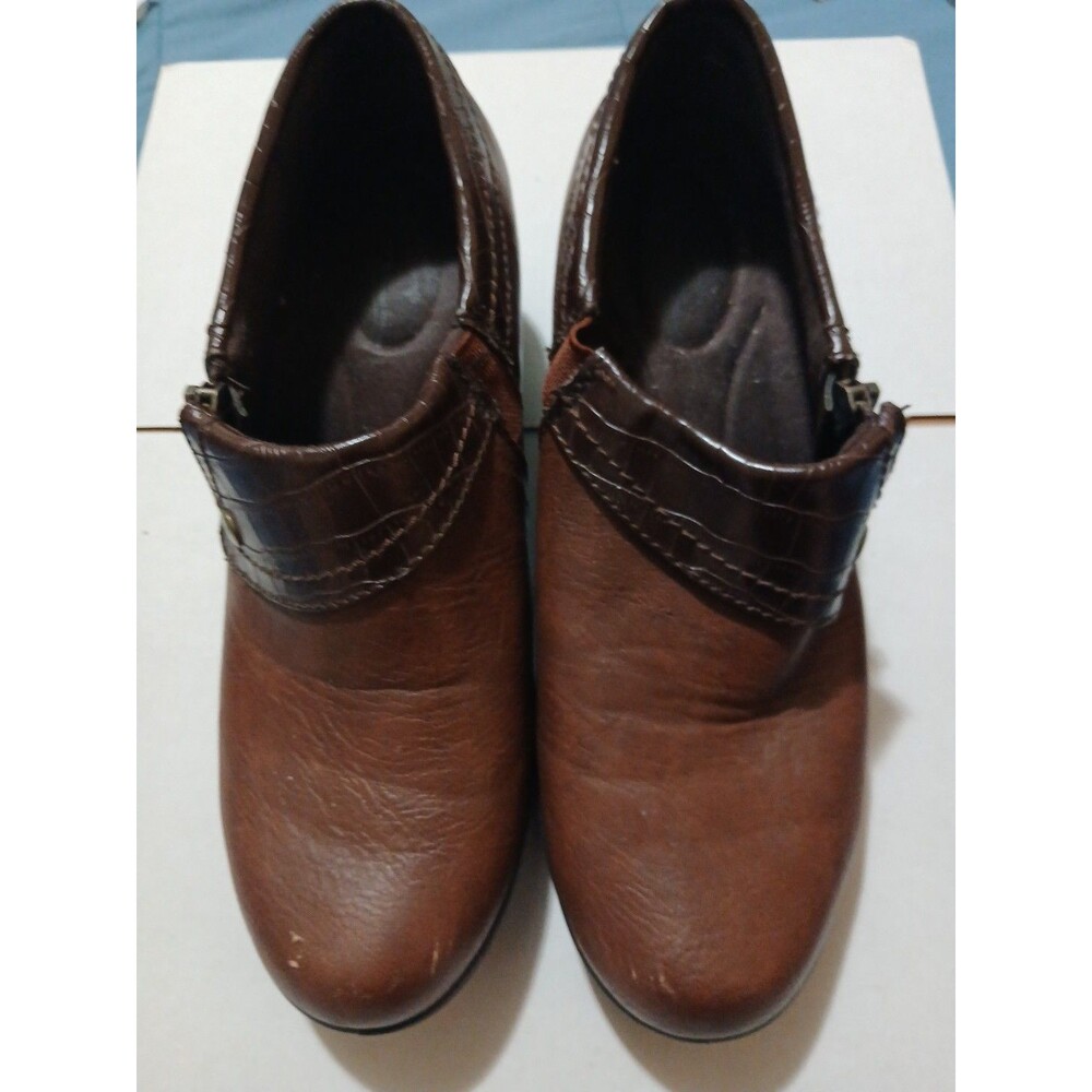 Easy Street Women's Shoes Darcy Clogs Tan/Brown  7.5 M